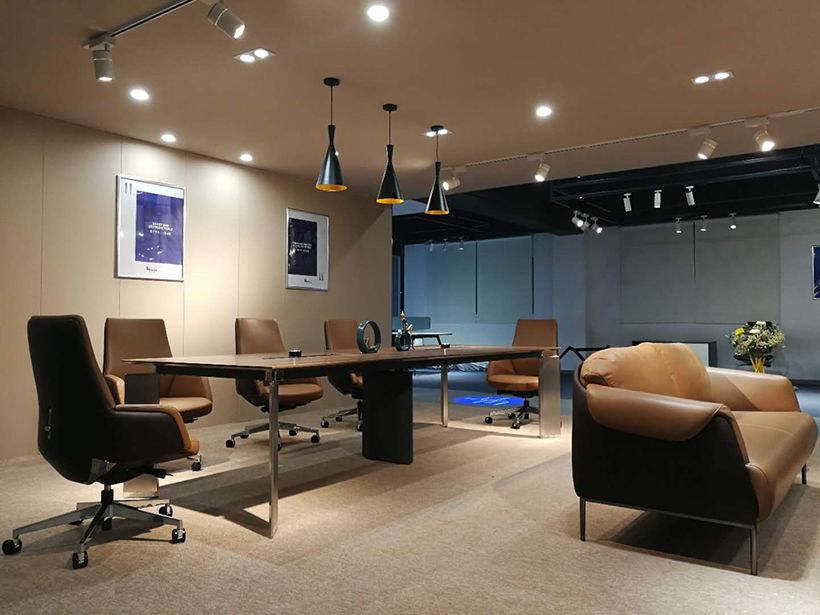 中山海派品牌店办公室180平方现代风装修案例4